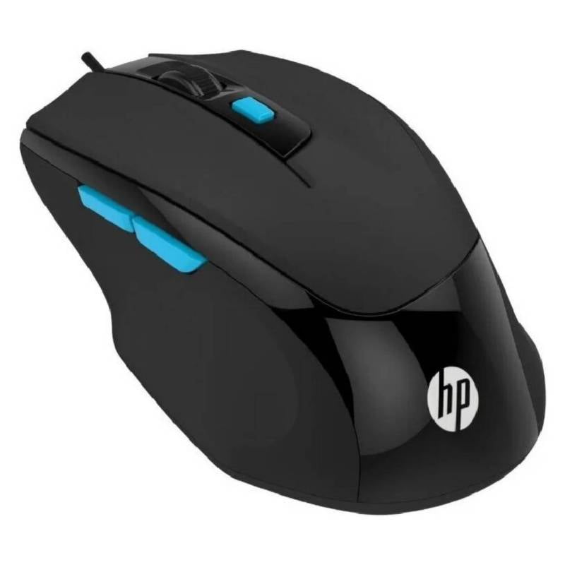 Mouse Gamer Hp M150 6 Botones 6400 Dpi Negro