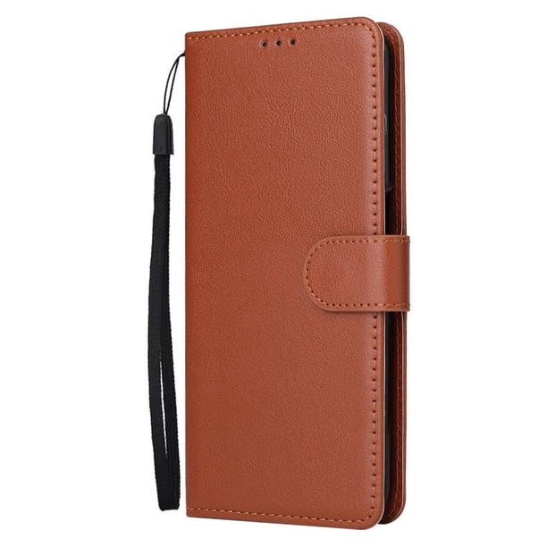 Funda Cartera para Samsung Galaxy A26 5G con Tarjetero, Soporte y Cordón - Protección Marrón