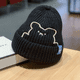 thumbnail image 4 of Gorro de lana para niños y niñas, gorros de invierno, 4 of 5