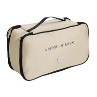 Magideal - Calcetines Ropa Interior Sujetador Organizador Caso Viaje Embalaje Bolsa De Almacenamiento Multifuncional Neceser Bolsa De Cosméticos Para Calcetines, , Beige