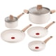 thumbnail image 1 of Bateria De Cocina Ceramica Antiadherente Bright 7 PCS Beige Tefal, 1 of 9