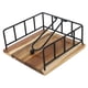 thumbnail image 1 of Servilleteros Estante Organizador De Metal Dispensador De Pañuelos Para Soporte Fiesta Cocina Negro, 1 of 3