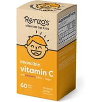 Vitamina C Renzo'S Invincible Para Niños Con Saúco Y Zinc, 60 Tabletas