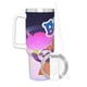 thumbnail image 3 of Somos Osos Vaso aislado de acero inoxidable con asa, diseño temático, regalo para familia, amigos y fans; incluye pajita y encaja en el portavasos estándar, 40 oz, 3 of 6