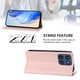 thumbnail image 3 of Funda Billetera con Soporte para Motorola Edge 60 Stylus 5G Bloqueo RFID Plegable Rosa, 3 of 6