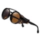 thumbnail image 1 of KEITHION Steampunk Sunglasses: Retro Eyewear for Men & Women with Leather Side Glasses & UV400 Protection, 1 of 4