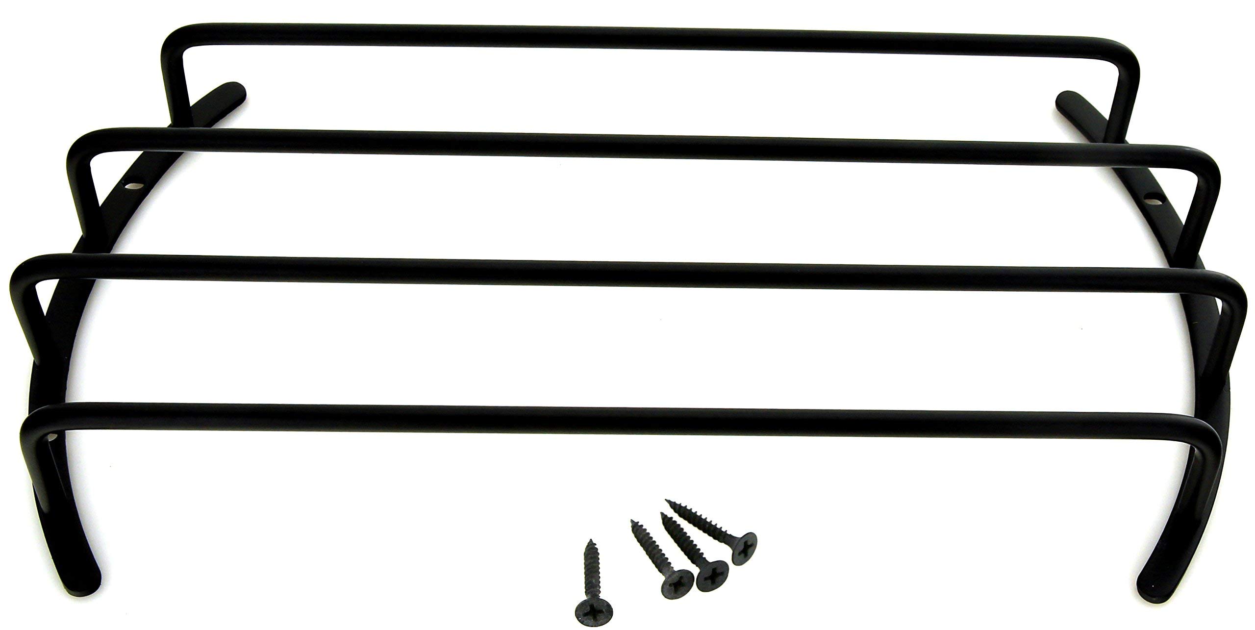 Rejilla De Barra Gs Power 12 Pulgadas Para Subwoofer Y Altavoz Acabado Cromado Plateado O Negro Mate