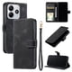 thumbnail image 2 of Funda Cartera para Xiaomi POCO M7 Pro 5G Tapa con Ranuras, Soporte y Correa Negro, 2 of 5