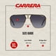 thumbnail image 4 of Gafas de sol Carrera CA1062/S SAO 62mm Matte Black-Gold para hombre, 4 of 4