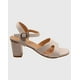 thumbnail image 3 of Sandalia Taco cuadro Gris, 3 of 5