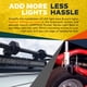 thumbnail image 2 of Kits de abrazaderas de barra LAMPHUS Aluminium [2 unidades], 2 of 8
