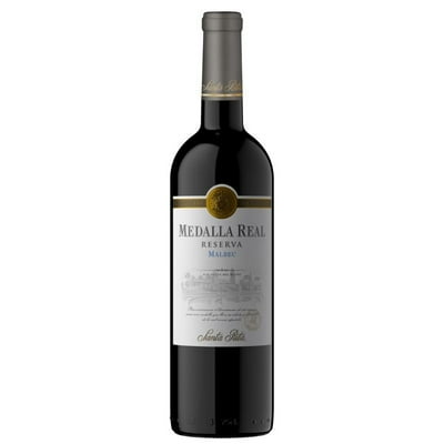 Vino Tinto Reserva Malbec Botella 750 Cc Medalla Real