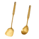 thumbnail image 1 of Juego de utensilios de cocina de acero inoxidable, 2 piezas de utensilios de cocina dorados, 1 of 5