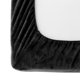 thumbnail image 4 of Juego de sábanas Elegant Comfort, terciopelo, felpa, franela, Cal King, color negro, 4 of 9
