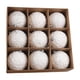 thumbnail image 3 of 9 Piezas De Adornos De Bolas De Navidad Para árbol De Navidad, Decoración Para Cafetería, Aniversario, Bar, Color Blanco, 3 of 5