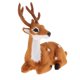 thumbnail image 2 of Simulación Navidad Elk Felpa Reno Modelo Juguete Marrón Claro Hombre Sentado, 2 of 5