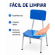 thumbnail image 3 of Silla Kinder Color Azul, 3 of 6