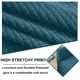 thumbnail image 4 of Funda elástica para sillón moderno, 1 pieza, con acento de jacquard, con brazos, suave, impermeable, para sala de estar, protector de muebles., 4 of 5