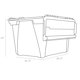 thumbnail image 3 of Storage Tub Storex, tapa abatible, 48 cuartos de galón, color negro, funda de 4 unidades, 3 of 5
