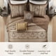 thumbnail image 3 of Juego de colcha Madison Park Bellagio reversible King Brown, 3 of 8