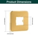thumbnail image 2 of Brida para brazo de ducha BathAce de acero inoxidable dorado de 20,6 mm, 2 of 5