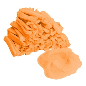 Genérico - Pack De 100 Gorros Desechables Antipolvo, Color Naranja