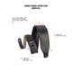 thumbnail image 4 of Correa para guitarra Levy's Leathers Amped Leather Series, color negro, 4 of 6