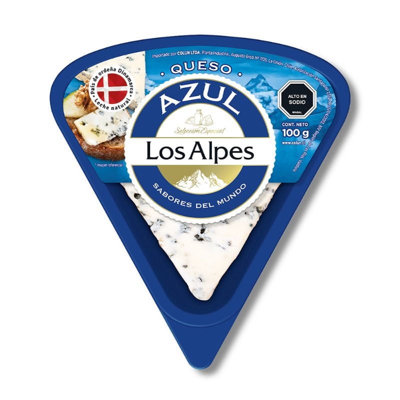 Queso Azul Danés Untable 100 g Los Alpes