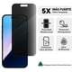 thumbnail image 2 of Lámina Glass Elite con privacidad para iPhone 16/15, 2 of 12