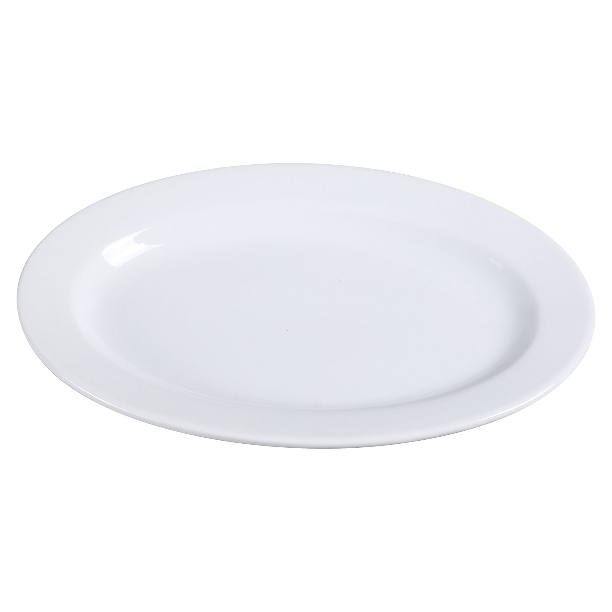 Plato Ovalado Para Cenar, Colección Yanco Abco, 13 Cm, Porcelana (12)