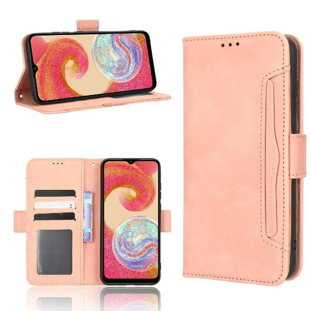 Funda Tipo Billetera FOXDOCK para Samsung Galaxy A04E – Tapa Flip con Tarjetero