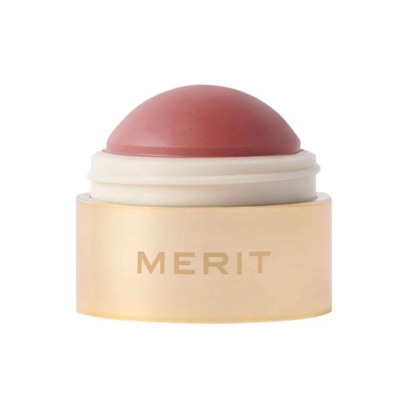 MERIT Flush Bálsamo en Crema para Rubor – Archival Mauve Frío | Tinte Hidratante y Radiante para Mejillas y Labios con Vitamina E | Rubor Ligero, Construible, Vegano y Libre de Crueldad