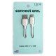 thumbnail image 2 of Cable USB WIAWHT100030371 Blanco, 2 of 3