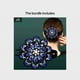 thumbnail image 1 of Rhinestones Flower Hair Clip Ponytail Hairclip Duckbill Hairpin Barrette Crystal Fancy Decorative Hair Accessories For Women, 1 of 3