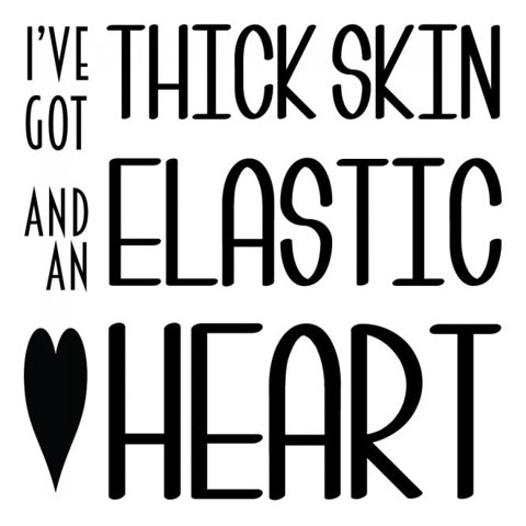 Rienda Libre Graphics - Decomural Elastic Heart Sia Song Lyrics Ws-44059