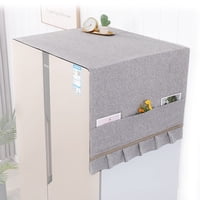 Miabu - Funda Para Lavadora Secadora Refrigerador Bolsillo Lateral