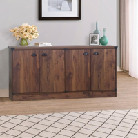 Msa Muebles Santa Ana - Buffet Gabinete Dark Walnut 1.55Mt