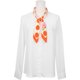 thumbnail image 2 of INSPIRA CHIC Pañuelo Cuadrado de Lunares de 70 cm Bufandas para el Cuello Pañuelo Cinta para el Cabello para Mujeres Rosa Naranja 27.56*27.56"(L*W), 2 of 6