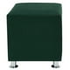 thumbnail image 2 of Set Pouf Cali 1c Felpa 12 Verde Botella, 2 of 5