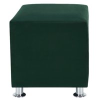 Bodevir - Pouf Cali 1C Felpa 12 Verde Botella
