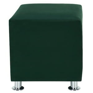 Bodevir - Pouf Cali 1C Felpa 12 Verde Botella