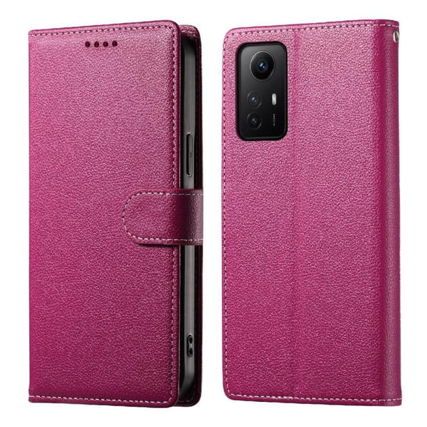 Funda para FOXDOCK Xiaomi Redmi Note 11 4G– Cuero Premium, 3 ranuras para tarjetas, Protección contra impactos