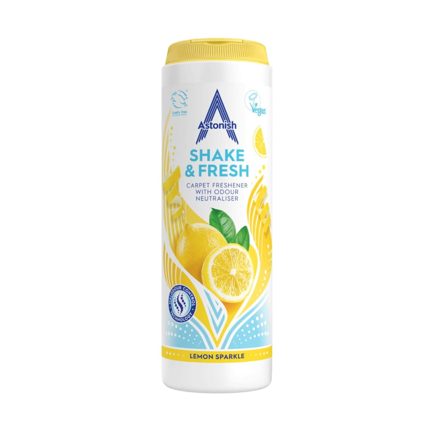 Astonish - Aromatizante Alfombras Shake & Fresh Lemon Sparkle 350 Gr