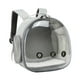 thumbnail image 2 of Mochila Para Gatos Con Amplias Rejillas De Ventilación, útil Como Jaula Para Pájaros Para Ir En Bicicleta, Mochileros Y Gatitos, Color Gris, 2 of 6