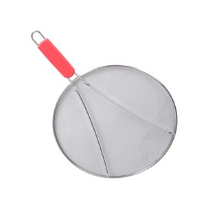 Bothyi - Pantalla De Salpicaduras De Malla Fina Pantalla De Sartén Fácil De Limpiar Para Freír Muchas Ollas Cocinar 33 Cm