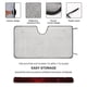 thumbnail image 3 of Bukayo Saka Parasol para Parabrisas Delantero Protector Plegable, Visera Solar para Auto Bloquea Rayos UV Mantiene tu Vehículo Fresco 140cm*76cm, 3 of 6