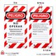 thumbnail image 2 of Etiquetas Lockout TRADESAFE Peligro No Operar con 30 bridas, 2 of 5