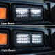 thumbnail image 2 of Faros LED TRUE MODS, 4 unidades, negros, 15 x 10 x 15 cm, 45 W, H4, 2 of 8