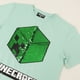 thumbnail image 3 of Polera Manga Corta Niño Verde Sequins Reversi Minecraft, 3 of 3
