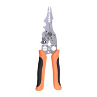 Ioensy - Stripper De Alambre Herramienta De Cableado De Acero De Alto Carbono Portátil Naranja